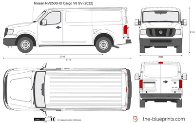 Nissan NV2500HD Cargo V8 SV