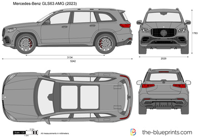 Mercedes-Benz GLS63 AMG (2023)