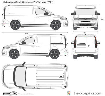 Volkswagen Caddy Commerce Pro Van Maxi (2021)