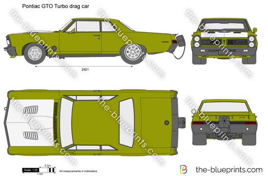 Pontiac GTO Turbo drag car