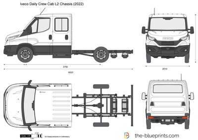 Iveco Daily Crew Cab L2 Chassis