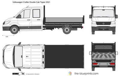 Volkswagen Crafter Double Cab Tipper (2021)