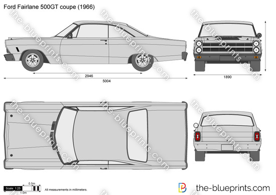 Ford Fairlane 500GT coupe