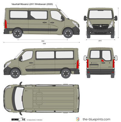 Vauxhall Movano L2H1 Windowvan (2020)