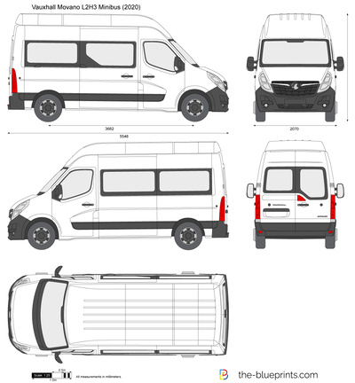 Vauxhall Movano L2H3 Minibus (2020)