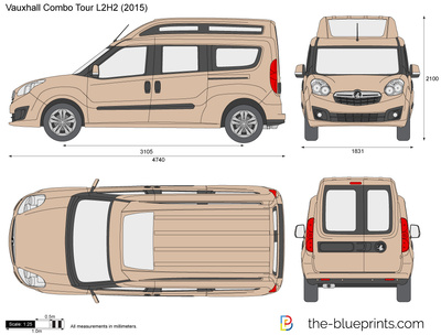 Vauxhall Combo Tour L2H2 (2015)