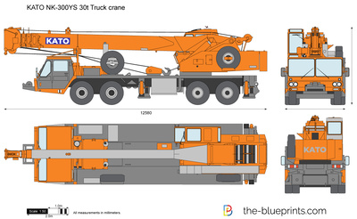 KATO NK-300YS 30t Truck crane