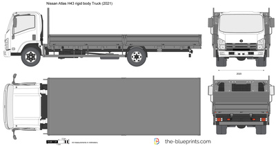 Nissan Atlas H43 rigid body Truck (2021)