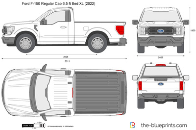 Ford F-150 Regular Cab 6.5 ft Bed XL