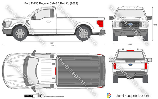 Ford F-150 Regular Cab 8 ft Bed XL