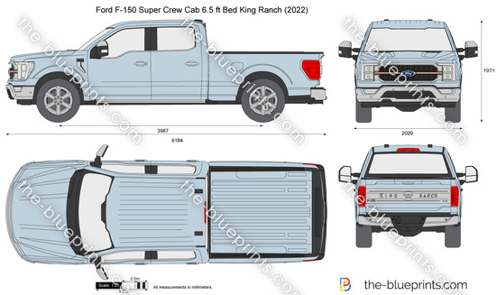 Ford F-150 Super Crew Cab 6.5 ft Bed King Ranch