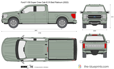 Ford F-150 Super Crew Cab 6.5 ft Bed Platinum