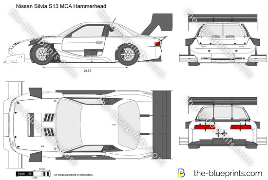 Nissan Silvia S13 MCA Hammerhead