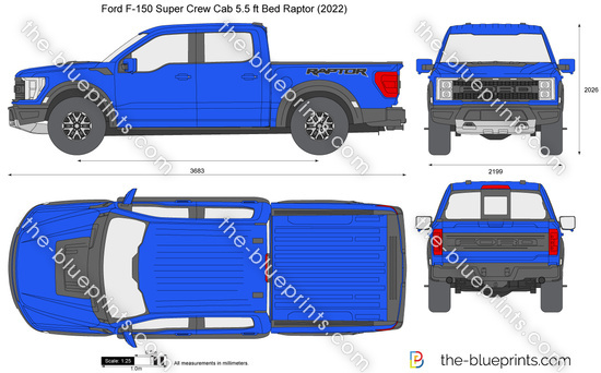 Ford F-150 Super Crew Cab 5.5 ft Bed Raptor