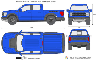 Ford F-150 Super Crew Cab 5.5 ft Bed Raptor