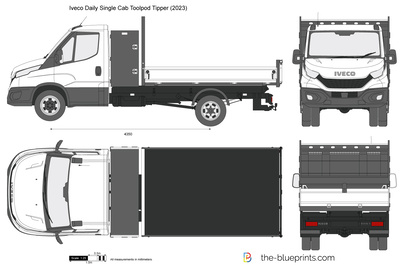 Iveco Daily Single Cab Toolpod Tipper