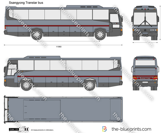 Ssangyong Transtar bus