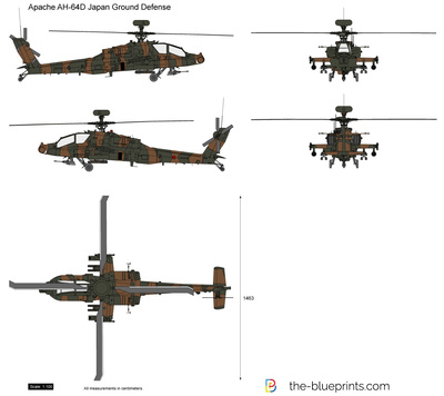 Apache AH-64D Japan Ground Defense