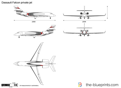 Dassault Falcon private jet