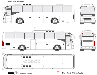 Volvo 9700 bus coach