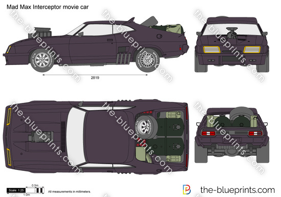 Mad Max Interceptor movie car
