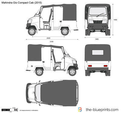 Mahindra Gio Compact Cab (2015)