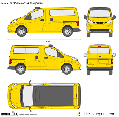 Nissan NV200 New York Taxi