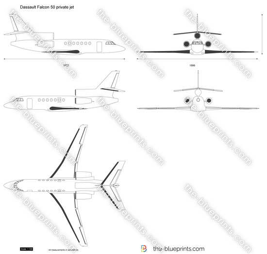 Dassault Falcon 50 private jet