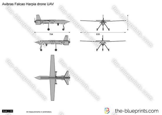 Avibras Falcao Harpia drone UAV t