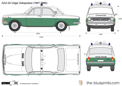 GAZ-24 Volga Volkspolizei (1967)