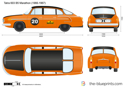 Tatra 603 B5 Marathon (1966)