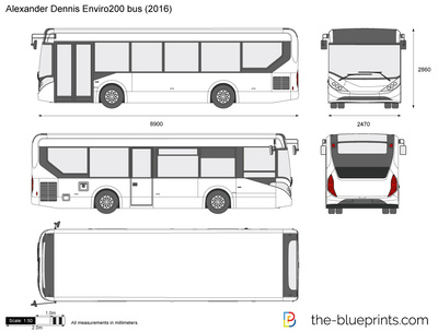 Alexander Dennis Enviro200 bus