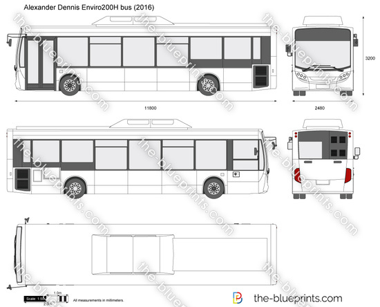 Alexander Dennis Enviro200H bus