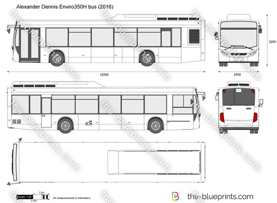 Alexander Dennis Enviro350H bus