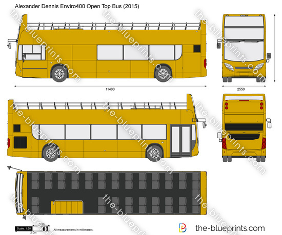 Alexander Dennis Enviro400 Open Top Bus