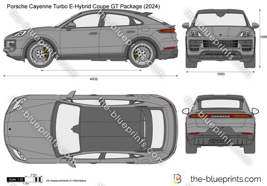 Porsche Cayenne Turbo E-Hybrid Coupe GT Package