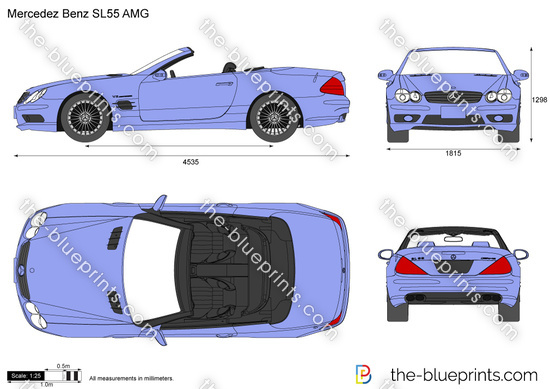 Mercedez Benz SL55 AMG