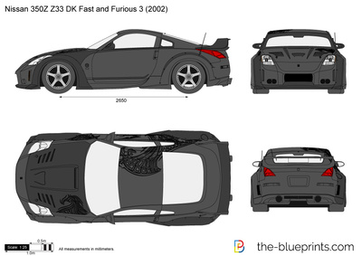 Nissan 350Z Z33 DK Fast and Furious 3