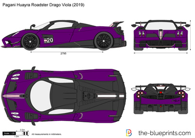 Pagani Huayra Roadster Drago Viola