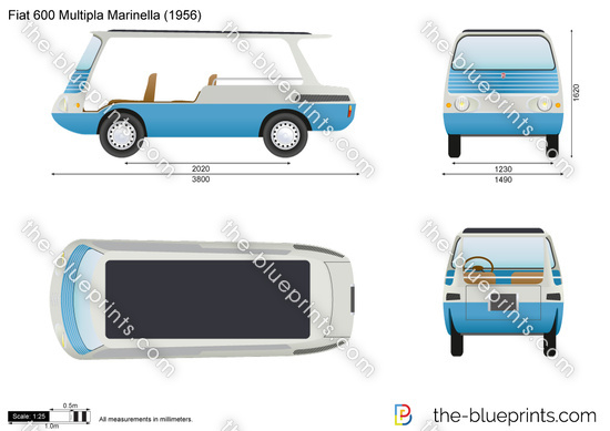 Fiat 600 Multipla Marinella
