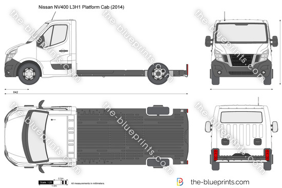 Nissan NV400 L3H1 Platform Cab
