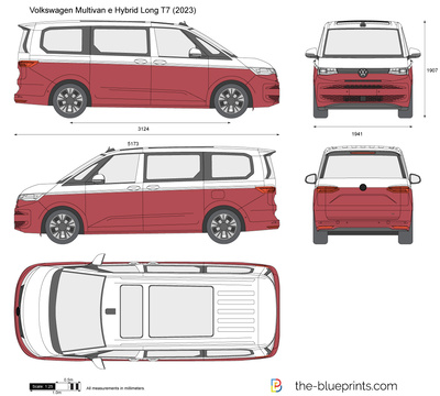 Volkswagen Multivan e Hybrid Long T7