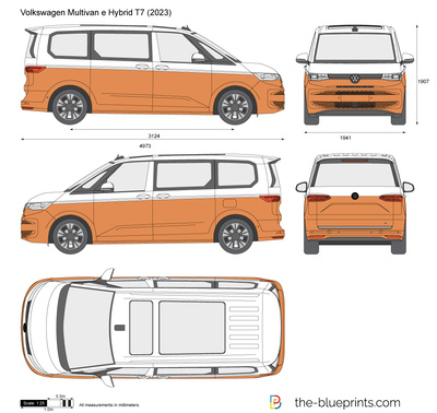Volkswagen Multivan e Hybrid T7