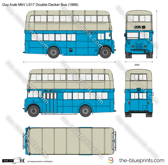 Guy Arab MkV LS17 Double-Decker Bus