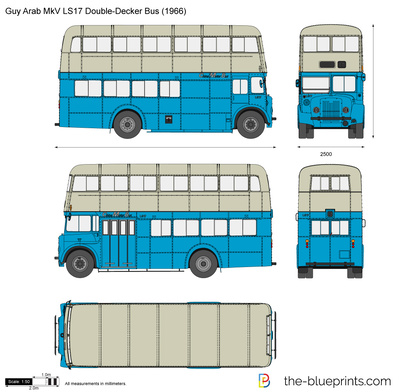 Guy Arab MkV LS17 Double-Decker Bus