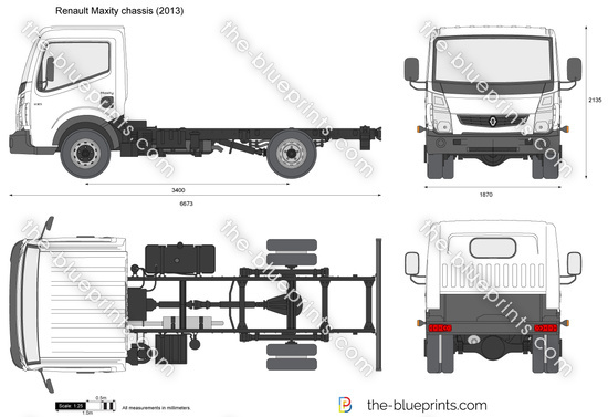 Renault Maxity chassis