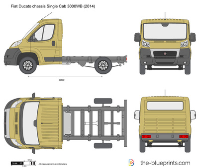 Fiat Ducato chassis Single Cab 3000WB