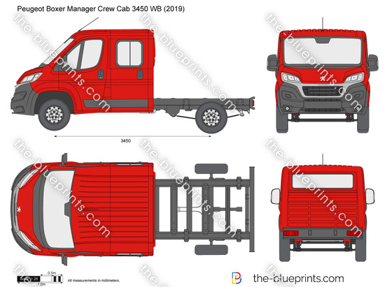 Peugeot Boxer Manager Crew Cab 3450 WB