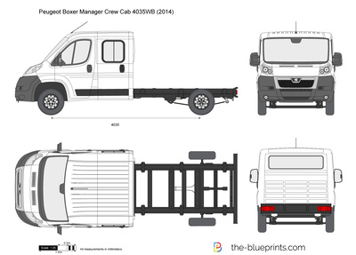 Peugeot Boxer Manager Crew Cab 4035WB (2014)