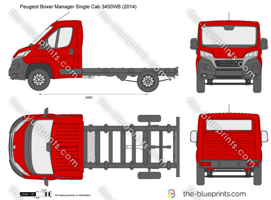 Peugeot Boxer Manager Single Cab 3450WB